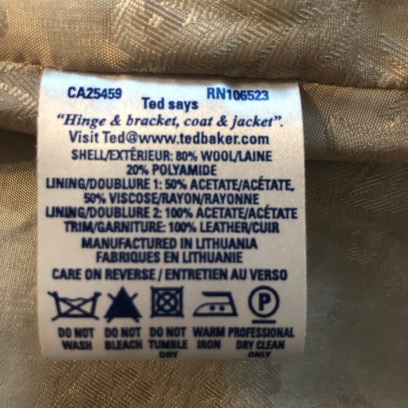 Ted Baker Belted Jacket - Picture 7 of 9